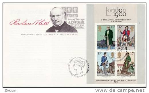 GREAT BRITAIN 1979 MICHEL NO: BL.2 FDC - 1971-1980 Decimal Issues