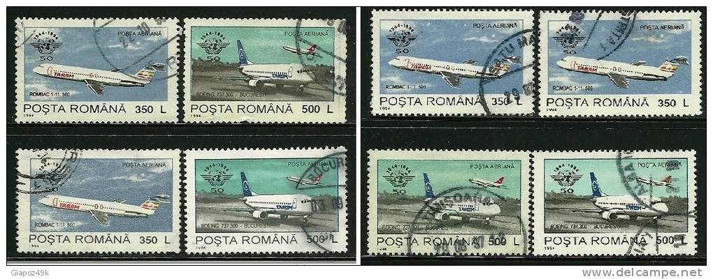 ● ROMANIA - 1994 - P.A. - O.A.C.I.  - N.° 316 / 17 Usati - Cat. ? € - Lotto N. 454 /55 - Gebruikt