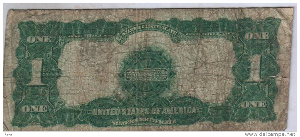 USA  UNITED STATES $1 SILVER  CERTIFICATE  BLUE SEAL SERIES 1899  VG P338b READ DESCRIPTION CAREFULLY !!! - Silver Certificates (1878-1923)