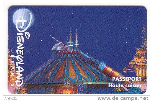 PASSEPORT DISNEY - SPACE MOUNTAIN - 11 Au 12/05/1996 - Passaporti  Disney