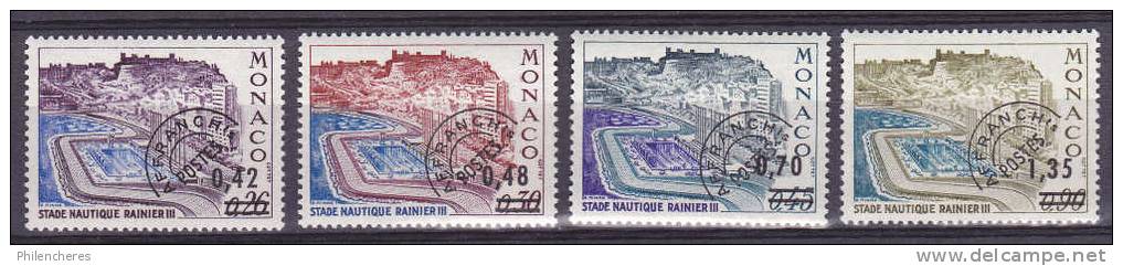 Monaco Yvert Préoblitéré N° 34 à 37 Xx - Cote 18,40 Euros - Prix De Départ 6 Euros - Préoblitérés