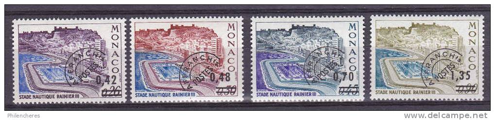 Monaco Yvert Préoblitéré N° 34 à 37 Xx - Cote 18,40 Euros - Prix De Départ 6 Euros - Voorafgestempeld