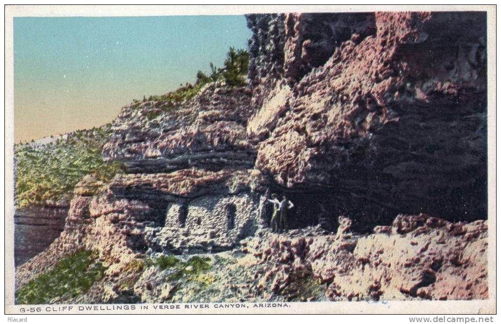 7351    Stati  Uniti     Cliff  Dwellings  In  Verde  River  Canyon  NV - Autres & Non Classés