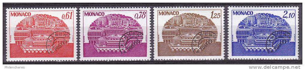 Monaco - Yvert Preoblitérés N° 54 à 57 X - Cote 4 Euros - Prix De Départ 1 Euros - VorausGebrauchte