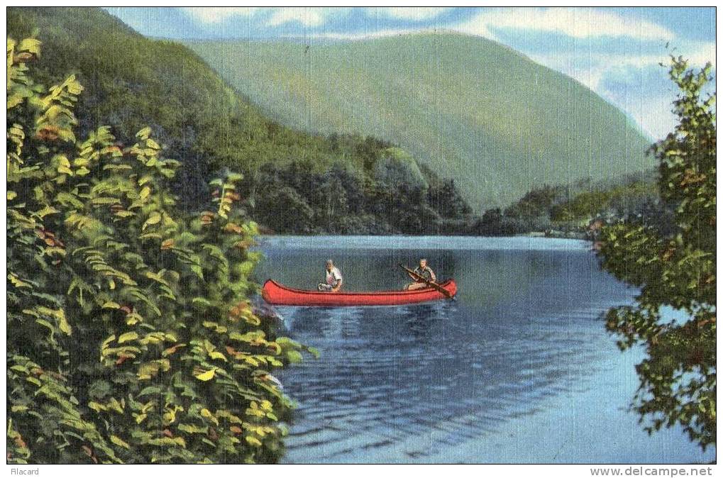 7386    Stati  Uniti     Saco Lake  And  Elefant"s  Head  At  Entrance  To  Crawford  Notch  White  Mts.   N.H.  NV - White Mountains