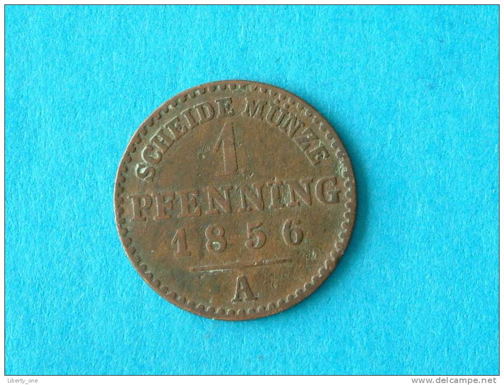 1856 A - 1 PFENNING / KM 451 ( For Grade , Please See Photo ) ! - Taler Et Doppeltaler