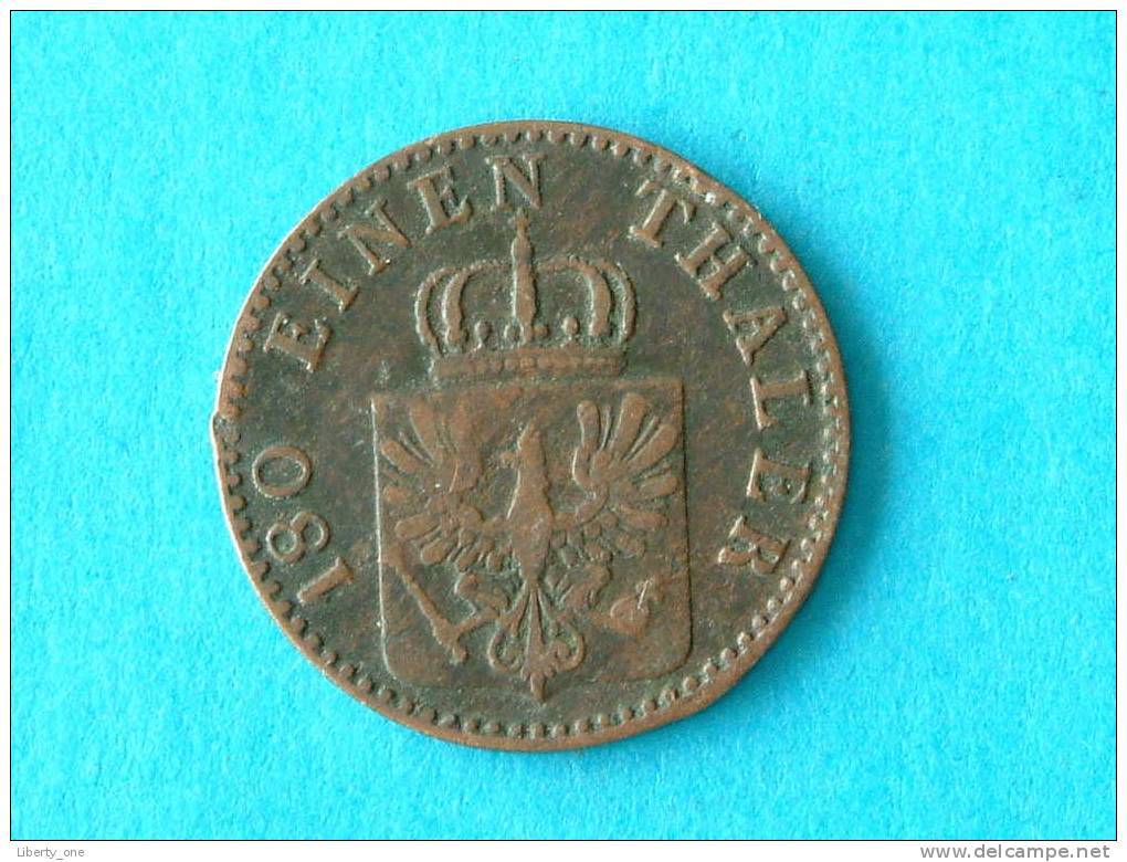 1863 A - 2 PFENNINGE / KM 481 ( For Grade , Please See Photo ) ! - Taler Et Doppeltaler