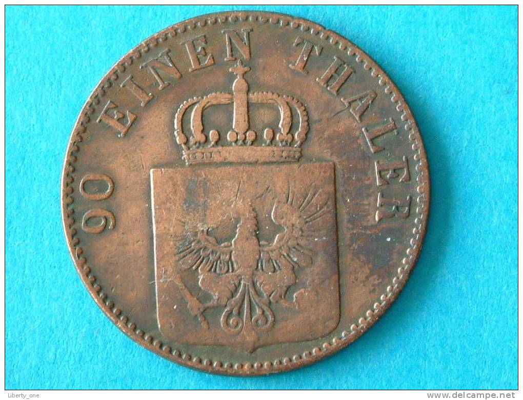 1851 A - 4 PFENNINGE / KM 454 ( For Grade , Please See Photo ) ! - Taler Et Doppeltaler