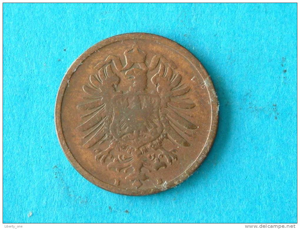 1875 B - 2 PFENNIG / KM 2 ( For Grade , Please See Photo ) ! - 2 Pfennig