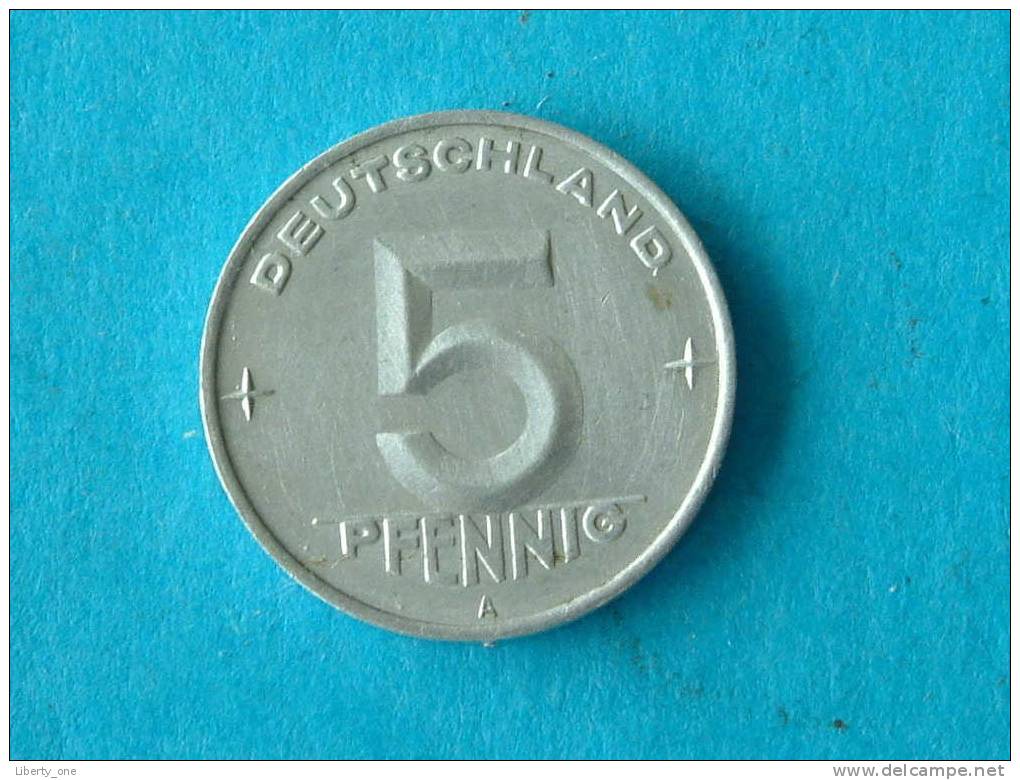 1952 A - 5 PFENNIG / KM 6 ( For Grade , Please See Photo ) ! - 5 Pfennig