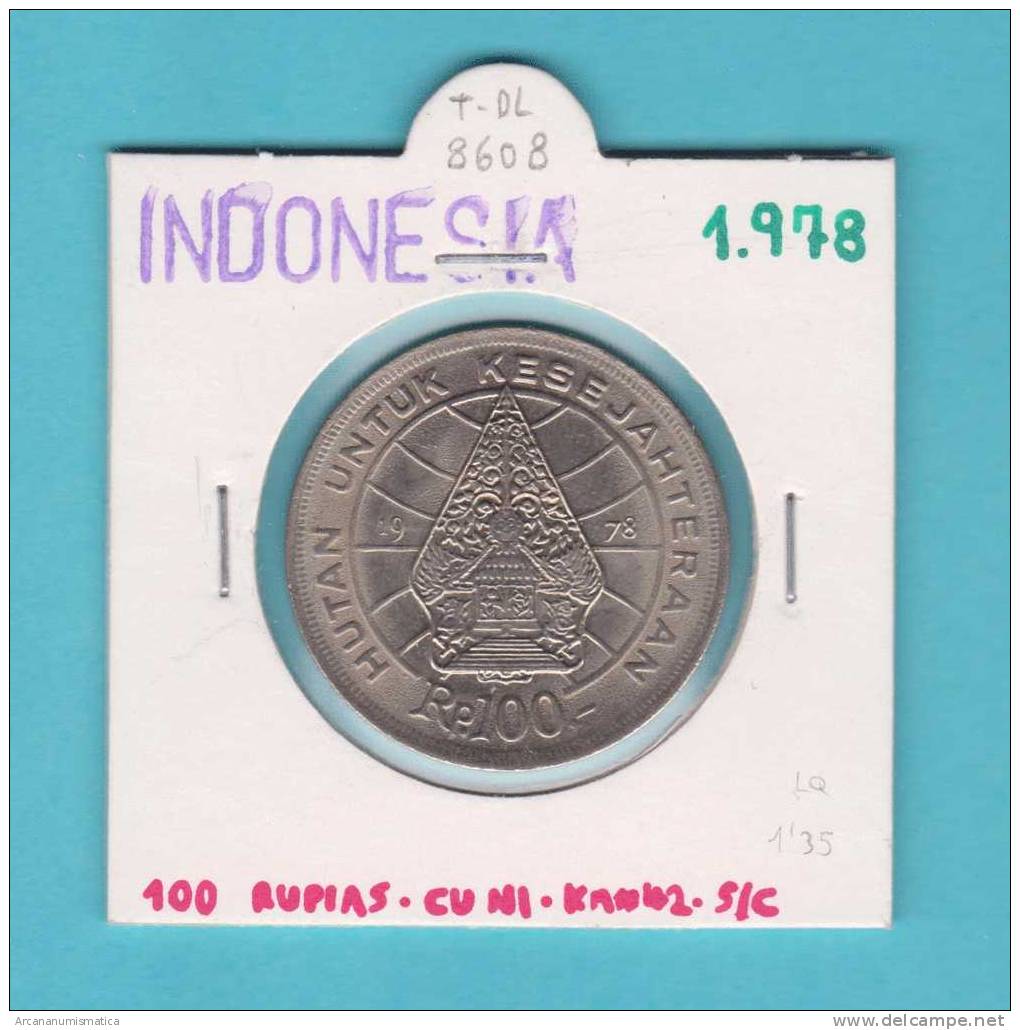 INDONESIA    100   Rupias 1.978  CU NI   KM#42   SC/UNC    DL-8608 - Indonesië