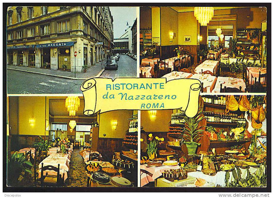 B365 Ristorante " Da Nazzareno " - Roma, Via Magenta, Staz. Termini  - Restaurant /  Non Viaggiata - Cafes, Hotels & Restaurants