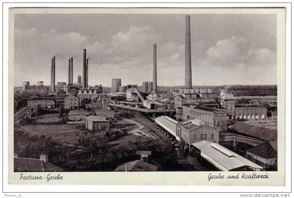 GERMANY, Bergheim ( Oberaussem ), Industry, Year 1941 - Bergheim