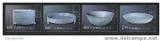 China 2002-6 Porcelain From Ruyao Stamps - Ongebruikt