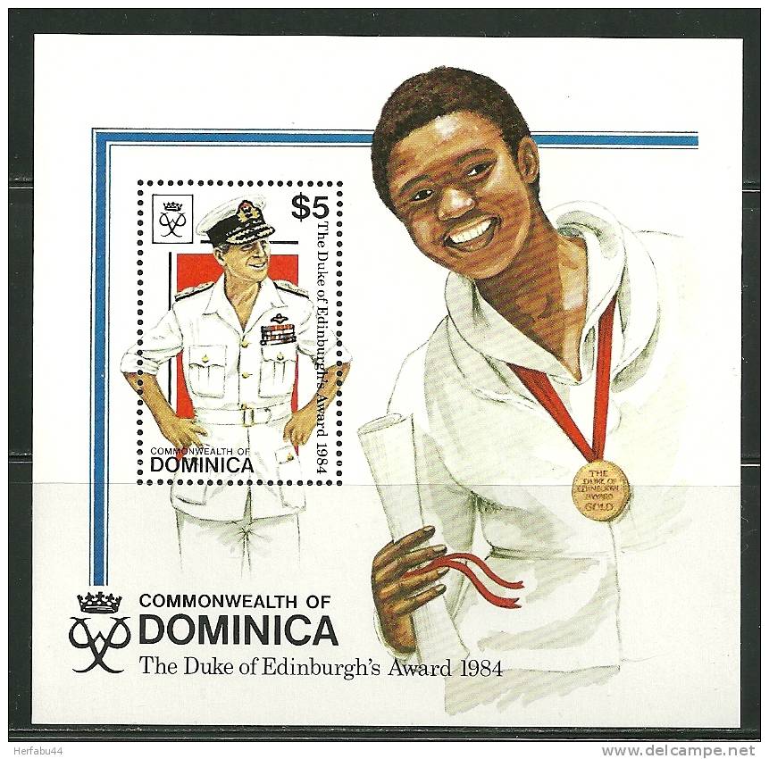 Dominica     "  Duke Of Edinburgh ´s Award "        Souv. Sheet      SC# 900  MNH** - Dominique (1978-...)