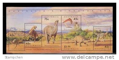 Australia 1993 Dinosaur Era Stamps S/s - Blocchi & Foglietti