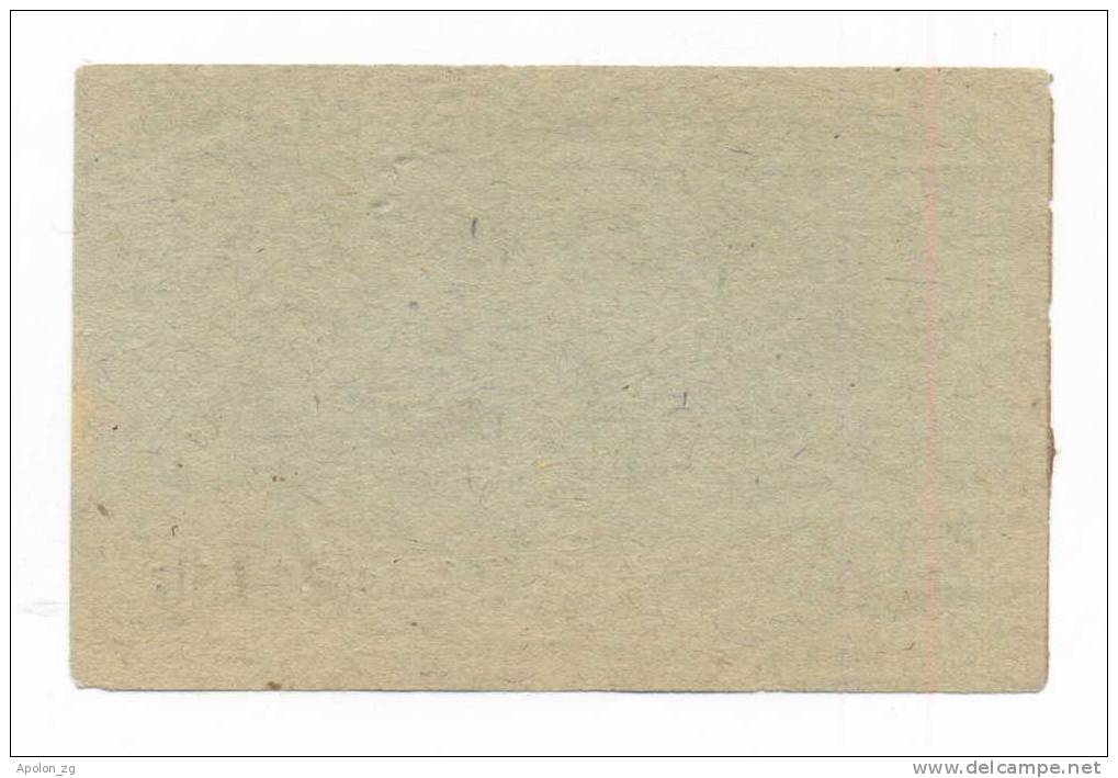 GERMANY - DEUTSCHLAND: 4 RM (1943-1944) -UNC *WORLD WAR II - NAZI - Concentration Camp DACHAU *MEGA RARE HOLOCAUST NOTE! - Sonstige & Ohne Zuordnung