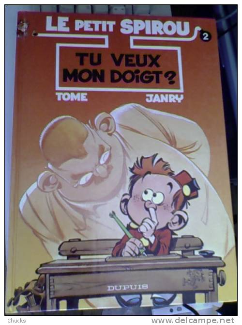 Le Petit Spirou N°2 Tu Veux Mon Doigt ? EO Juillet 1991 Cartonné Dupuis, - Petit Spirou, Le