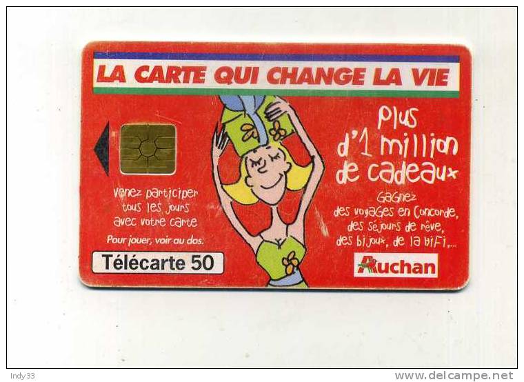 - TELECARTE AUCHAN . 1999 - Advertising