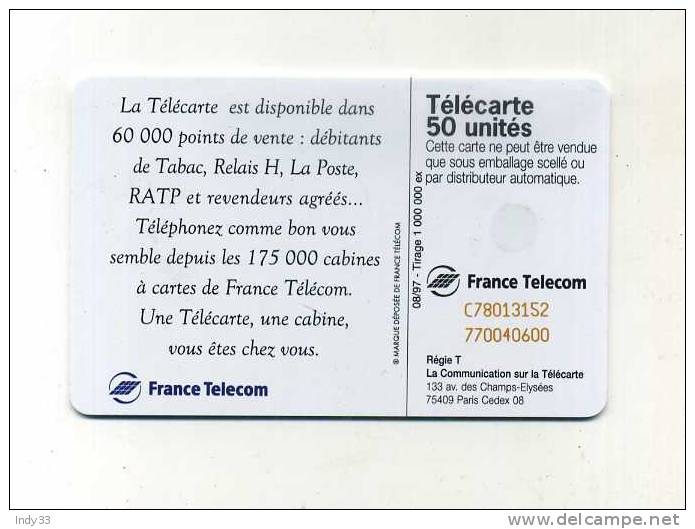 - TELECARTE ILLUSTREE 1997 - 1997