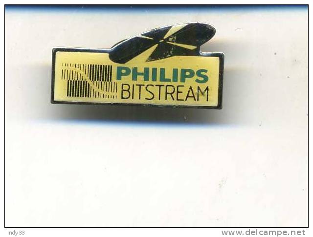 - PIN'S PHILIPS BITSREAM - Music