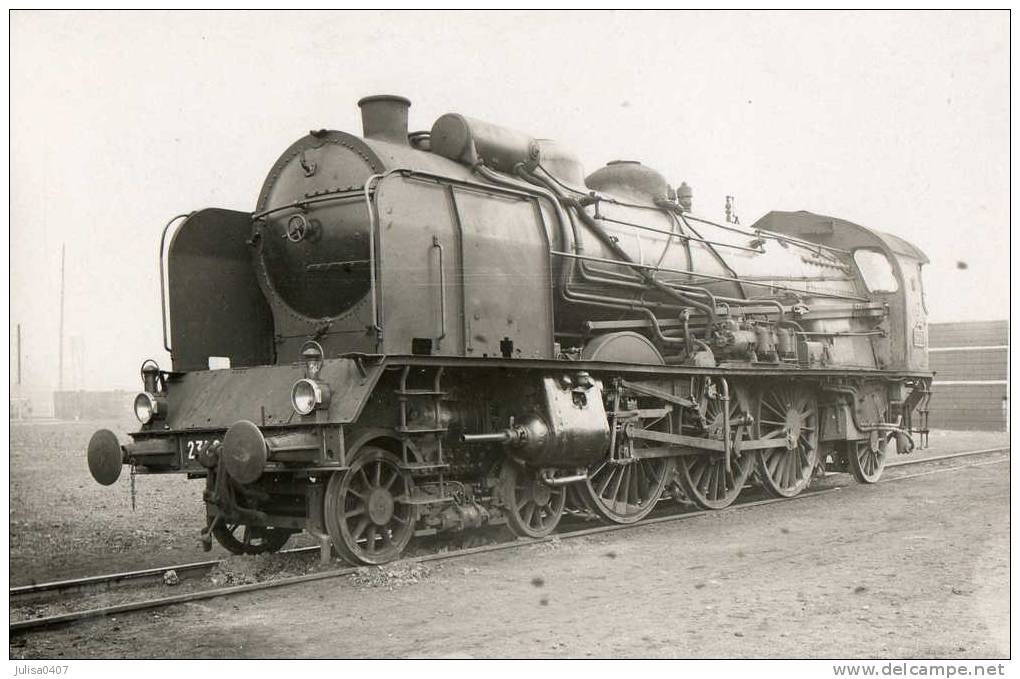 LOCOMOTIVE A VAPEUR Carte Photo Loco PLM Type Pacific - Materiale