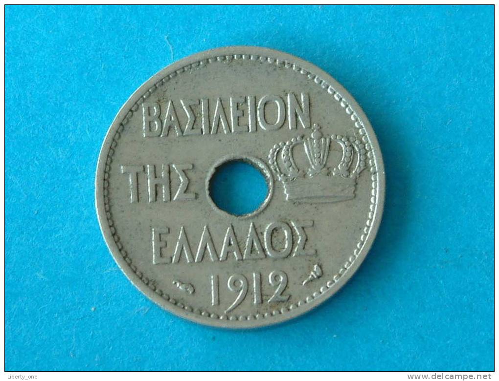 1912 - 10 LEPTA / KM 63 ( For Grade, Please See Photo ) ! - Grèce