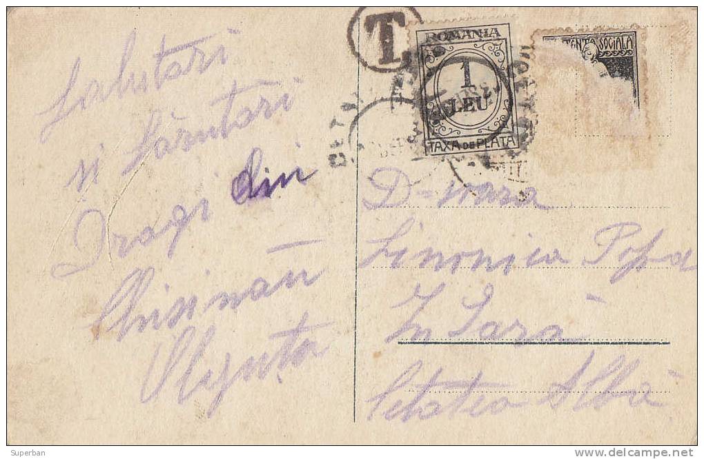 BASARABIA : CHISINAU / KICHINEW [ ROUMANIE ] : LICEUL No. 2 DE BAIETI / LYCÉE De GARÇONS - ANNÉE: ENV. 1925 (f-220) - Moldavie