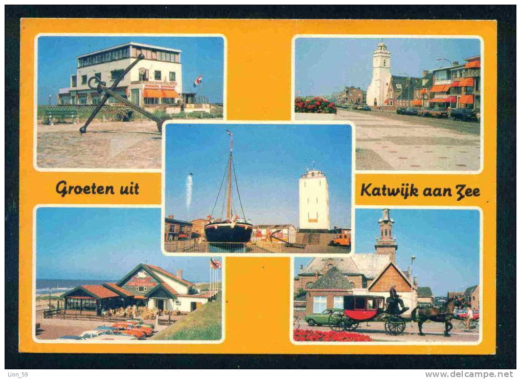 GROETEN UIT KATWIJK AAN ZEE - Netherlands Nederland Pays-Bas Paesi Bassi Niederlande TO Bulgaria Bulgarie Bulgarie 69041 - Katwijk (aan Zee)