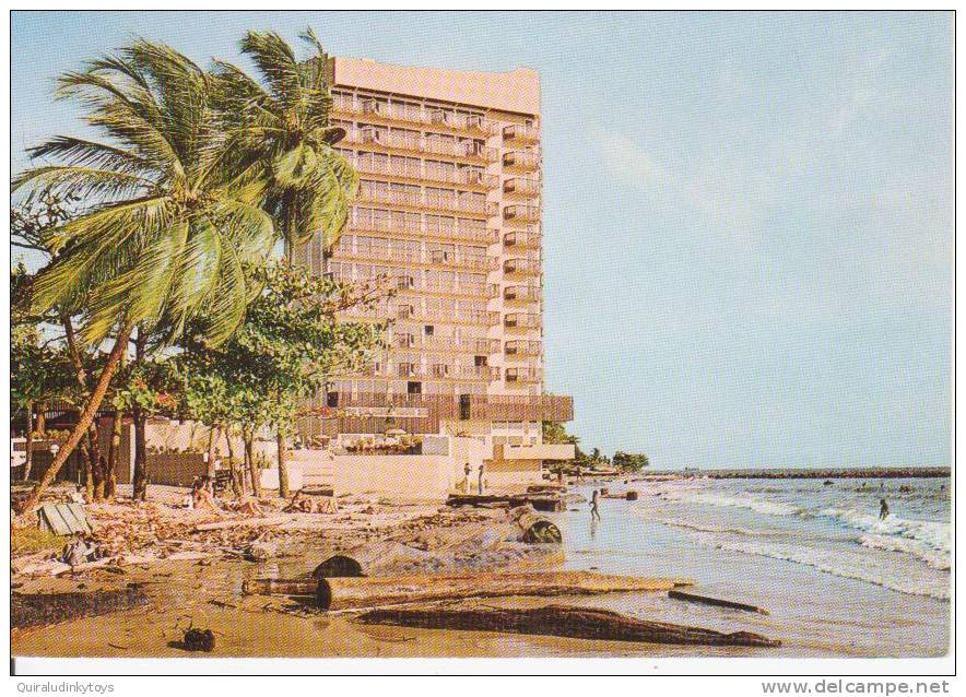 LIBREVILLE HOTEL DU DIALOGUE CPM Tropic Photo Libreville Bon état Voir Scans - Gabon