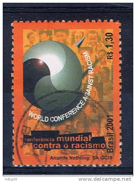 BR+ Brasilien 2001 Mi 3173 Die Welt Gegen Rassismus - Oblitérés