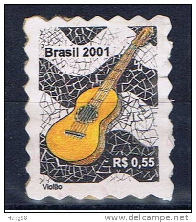 BR+ Brasilien 2001 Mi 3180 Gitarre - Used Stamps