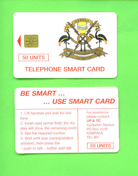 UGANDA - Chip Phonecard As Scan - Uganda