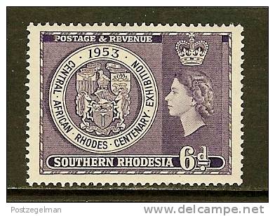 SOUTHERN RHODESIA 1953 Mint Never Hinged Stamp Cecil Rhodes 78 - Southern Rhodesia (...-1964)