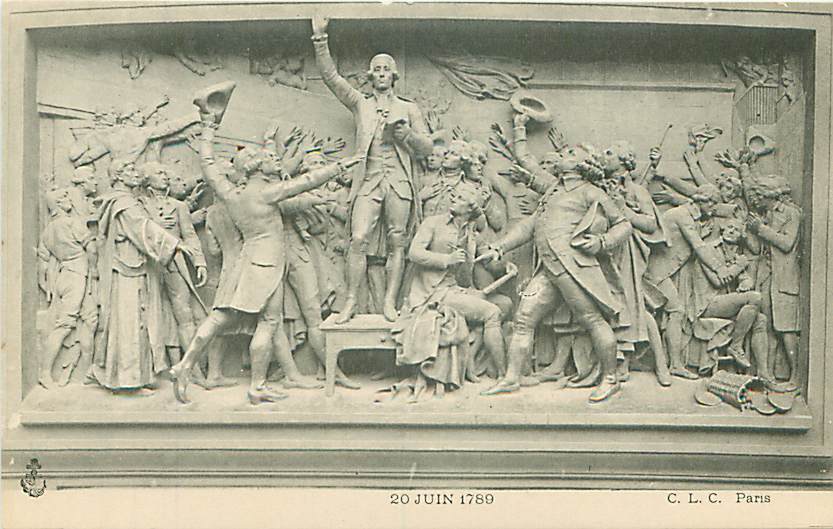 20 JUIN 1789 (C.L.C.  Paris) - Sculptures