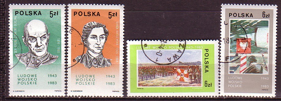 R2477 - POLOGNE POLAND Yv N°2695/98 - Used Stamps