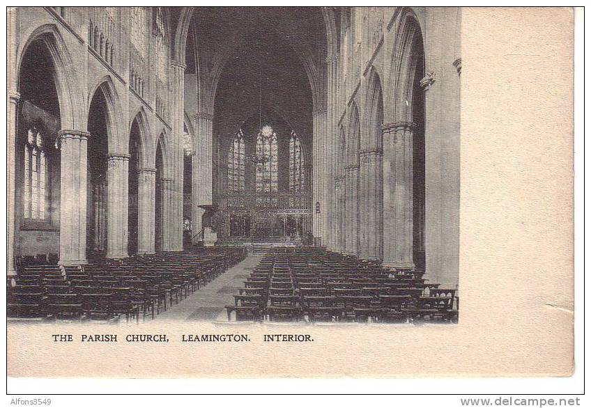 The Parish Church Leamington Interior - Andere & Zonder Classificatie