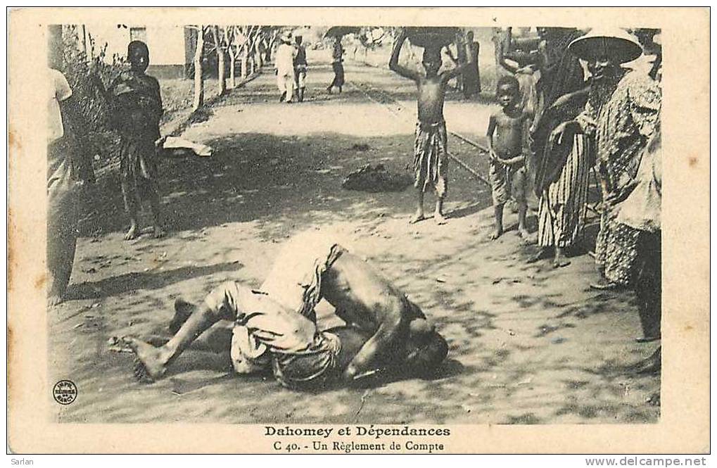 DAHOMEY , Un Reglement De Compte , *3426 - Dahomey