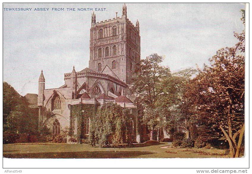 Tewkesbury Abbey From The North East - Sonstige & Ohne Zuordnung