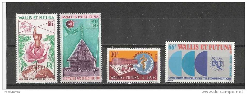 Wallis -et-Futuna: PA  27-42-56-84 ** - Neufs