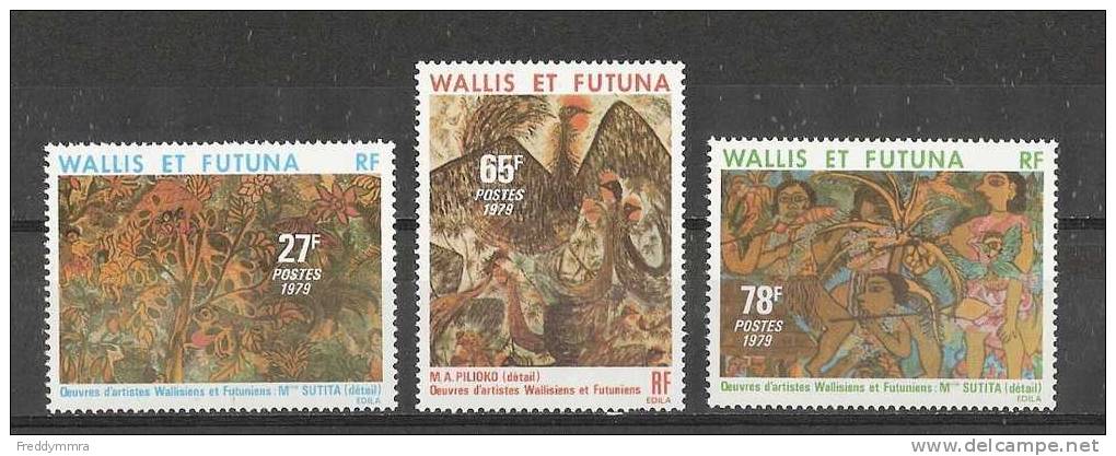 Wallis -et-Futuna: 245/ 247 ** - Nuevos