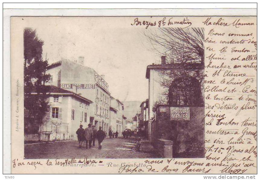 BEAUREPAIRE_Rue Gambetta - Beaurepaire