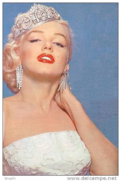 A93-100  @    Marilyn Monroe  Hollywood Movie Star Actress  ( Postal Stationery , Articles Postaux ) - Schauspieler