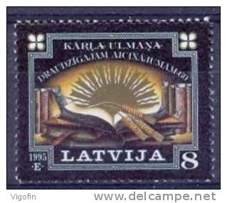 LV 1995-409 60A°FUND "KARLA ULMANA", LATVIA, 1v, MNH - Lettland