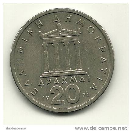 1976 - Grecia 20 Dracme    ---- - Grecia