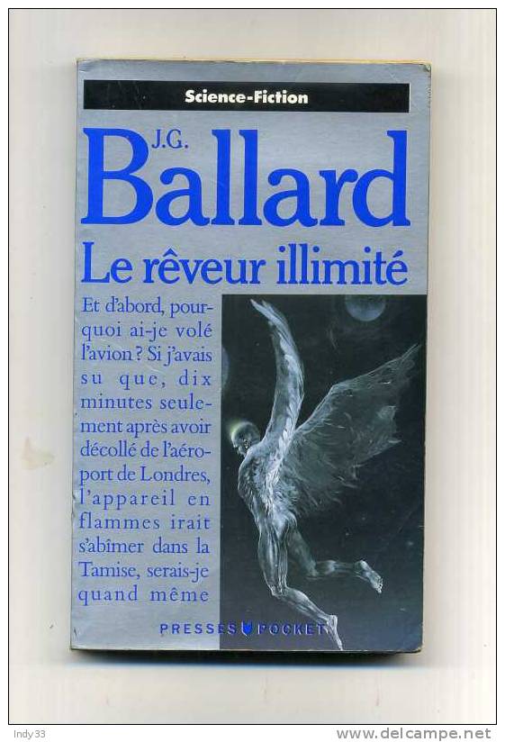 - LE RÊVEUR ILLIMITE . PAR J.G. BALLARD . PRESSES POCKET 1989 - Presses Pocket