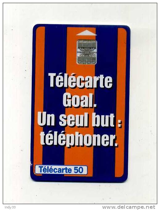 - TELECARTE GOAL . 1995 - Games