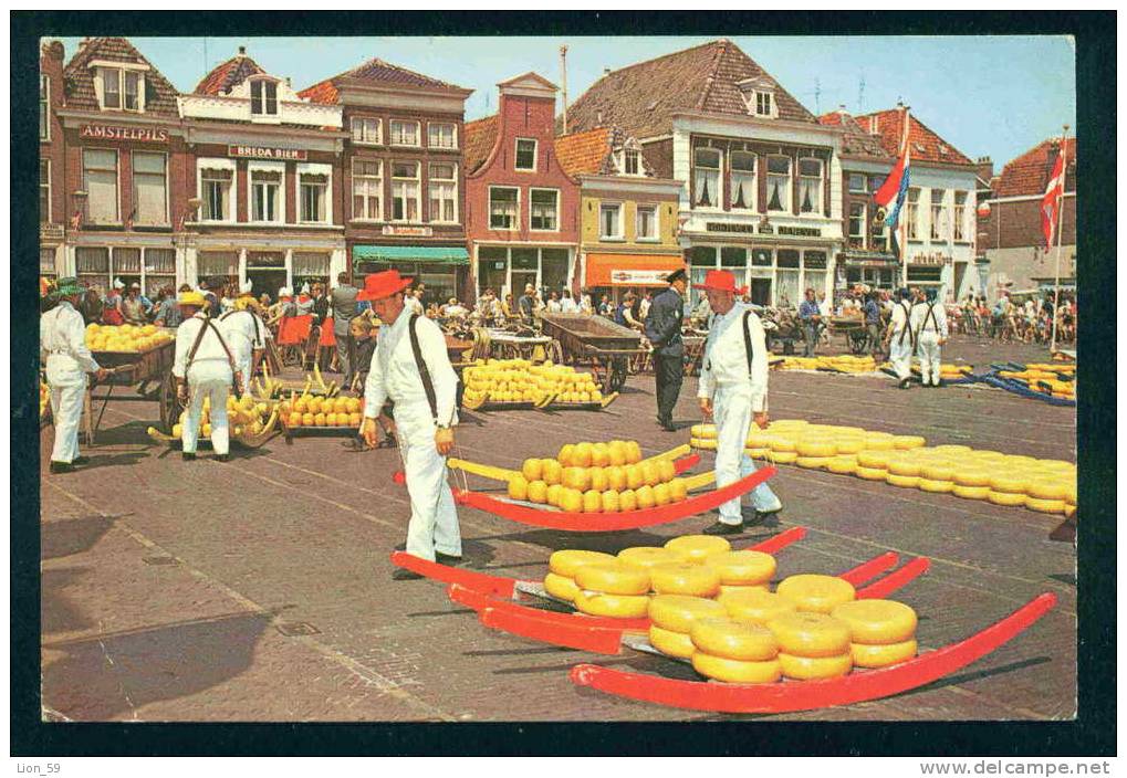 Noord-Holland > Alkmaar  - THE WELL - KNOWN CHEESE MARKET OF ALKMAAR - Netherlands Nederland Pays-Bas Paesi Bassi  69071 - Alkmaar