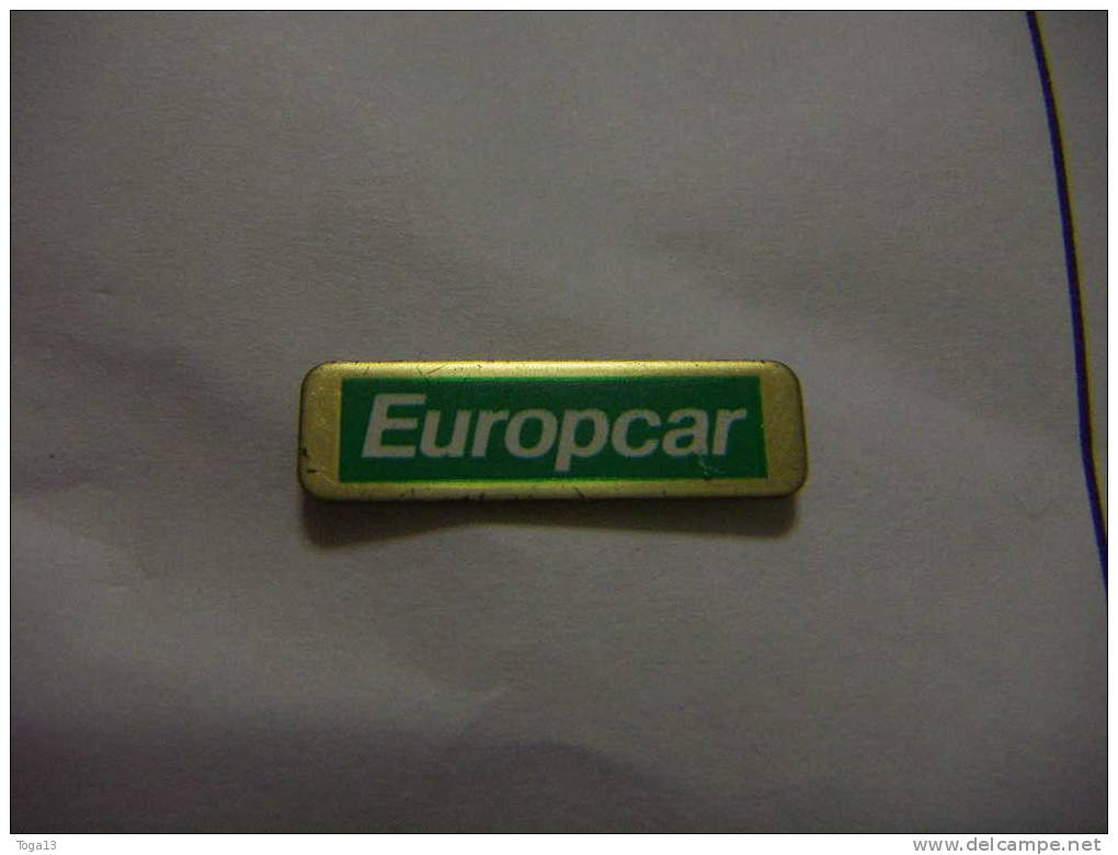 PIN´S "EUROPCAR", LOGO (13045) - Trademarks