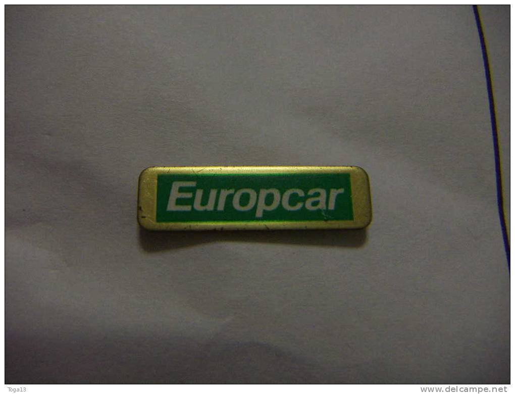 PIN´S "EUROPCAR", LOGO (13045) - Marques